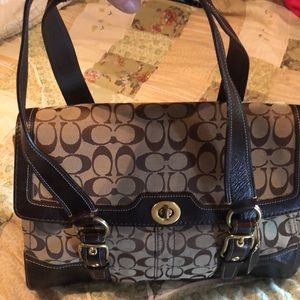 Coach satchel purse like new